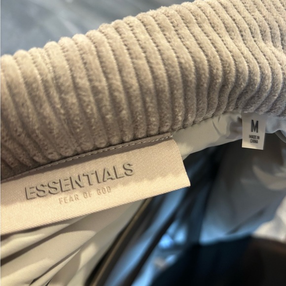 Brand New Fear of God Essentials Corduroy Jacket, purchased from Nordstrom 2024 - Picture 2 of 9